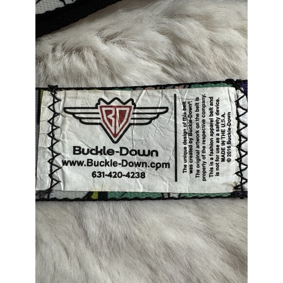 Looney Tunes Buckle Down Belt Seatbelt 26" up to 44" Bugs Bunny Cosplay 2016 - Picture 3 of 5